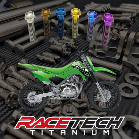 Titanium Full Bolt Kit - All KLX140 - Factory Minibikes