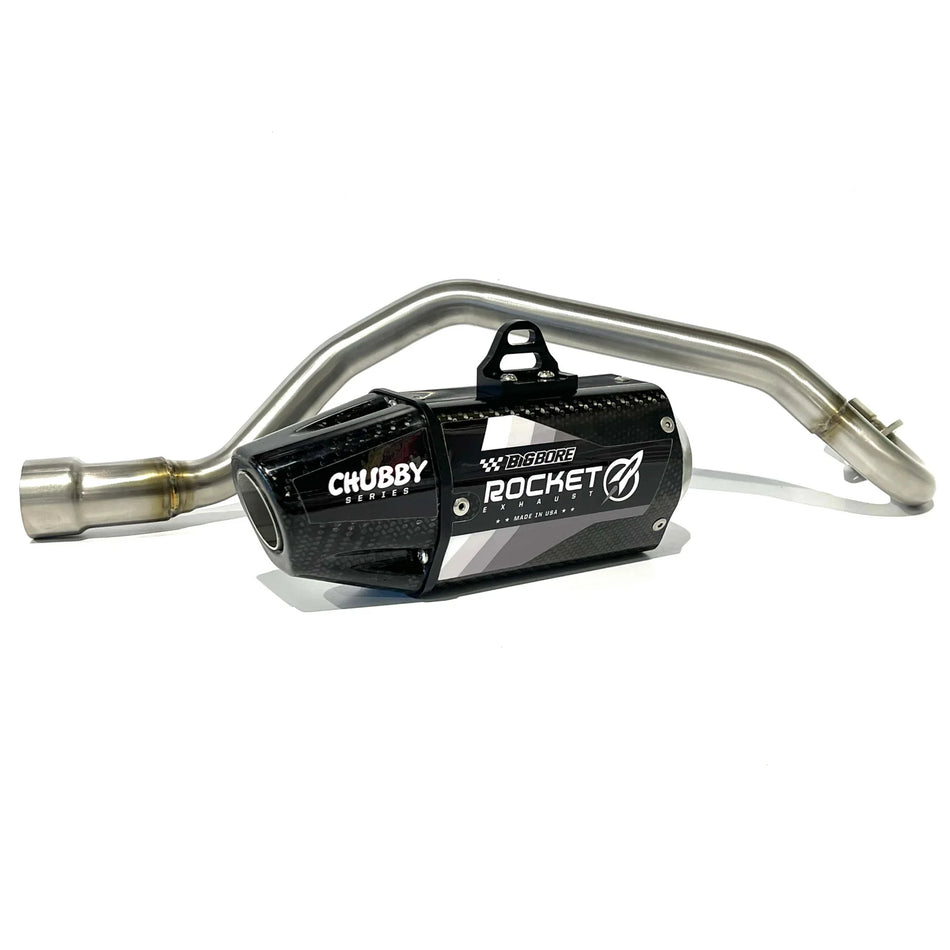 Rocket BIG BORE Full Exhaust System - Chubby Series - KLX110/L/R - Factory Minibikes
