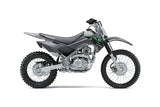 NEW Battle Gray OEM 6pc Plastic Kit - ALL KLX140s w/85 Forks - PRE-ORDER!!! 5% CANCELLATION FEE - Factory Minibikes