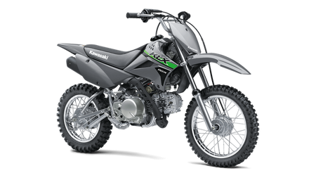 NEW Battle Gray OEM 6pc Plastic Kit - 2010+ KLX110/L – Factory NEW Battle Gray OEM 6pc Plastic Kit - 2010+ KLX110/L – Factory