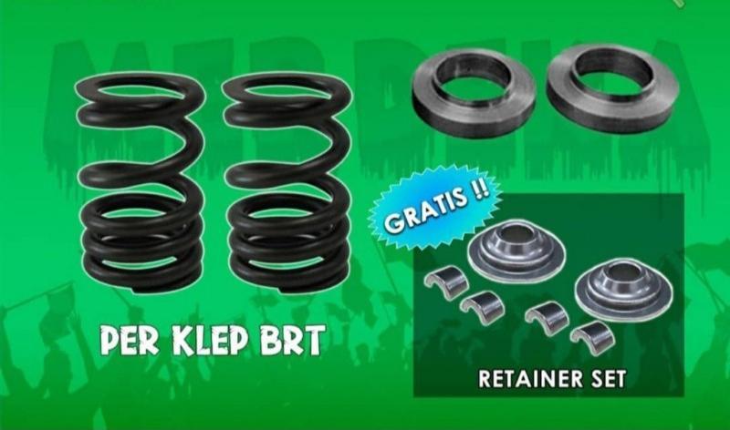 High Performance Valve Spring & Retainer Kit - KLX140/L/G/RF - Factory Minibikes