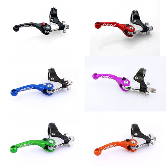 ASV F4 Series Cable "Shorty" Brake Lever w/ Perch - Factory Minibikes