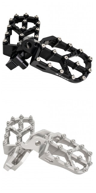 Tusk Strike Billet Moto Foot Pegs - YZ Style