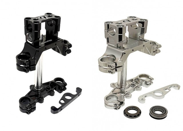 TB Billet CNC Clamp Set w/ Bearings - 2019+ CRF110 & CRF125 - Factory Minibikes
