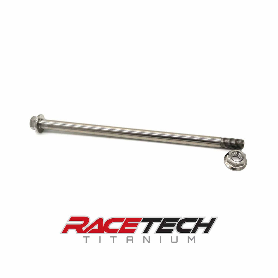 Titanium Axle & Nut - Rear - CRF110 - Factory Minibikes