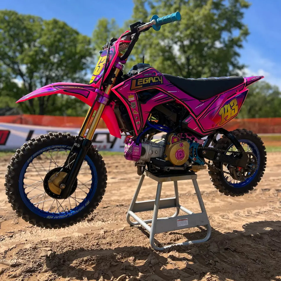 Gold TiN Coated Extended Fork Assembly Set – CRF110