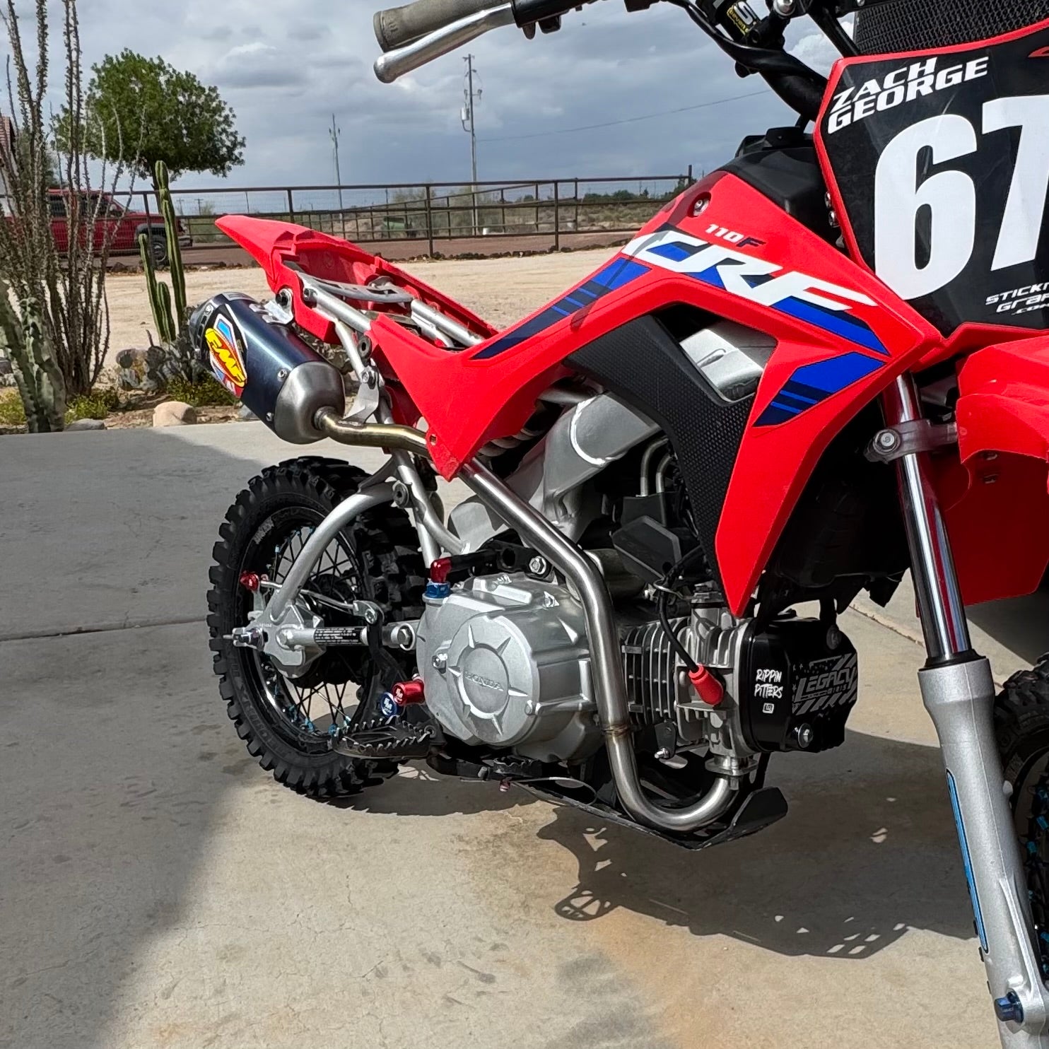 Slip-on Muffler - 2019+ CRF110 – Factory Minibikes