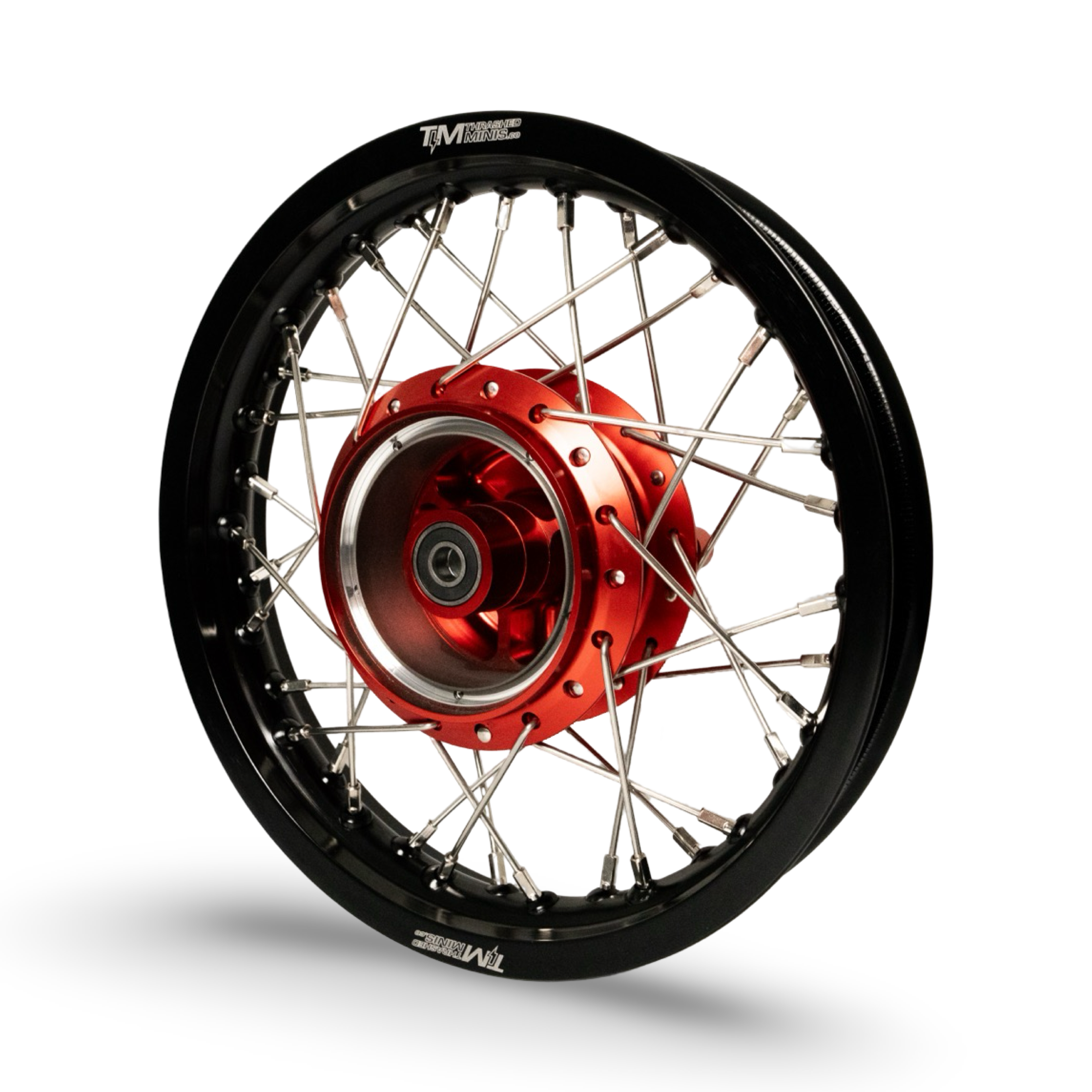 Thrashed Minis HD Billet Complete Wheel Set - CRF110 - Factory Minibikes