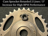 CJR Adjustable Cam Timing Sprocket - CRF110 - Factory Minibikes
