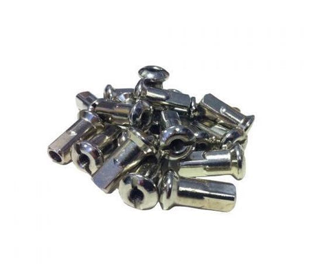 Nickel Plated Steel & Black Stainless Steel Nipple Kits - .250" - Factory Minibikes