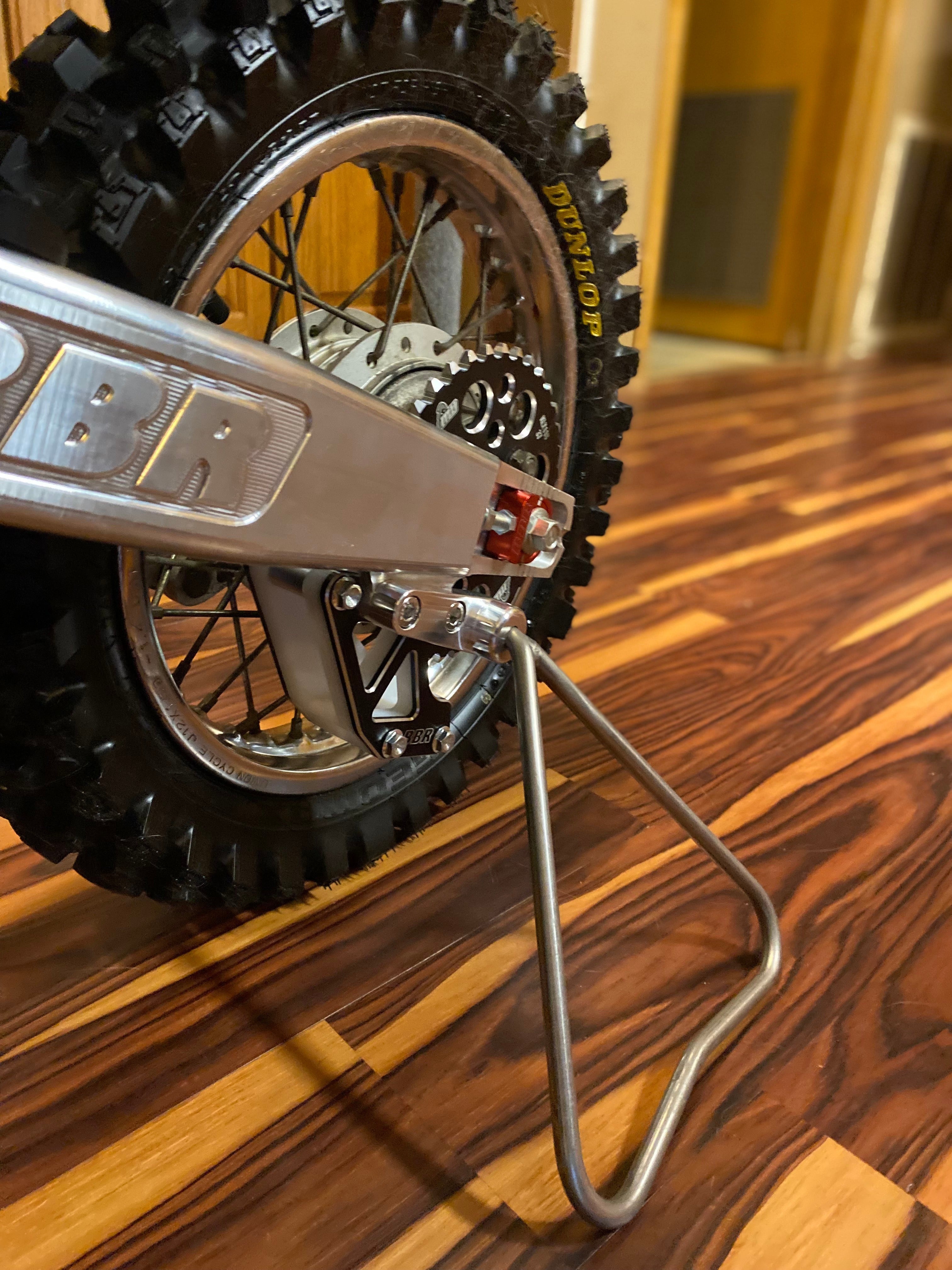 Triangle Stand Kit for Most Aftermarket Swingarms - KLX110
