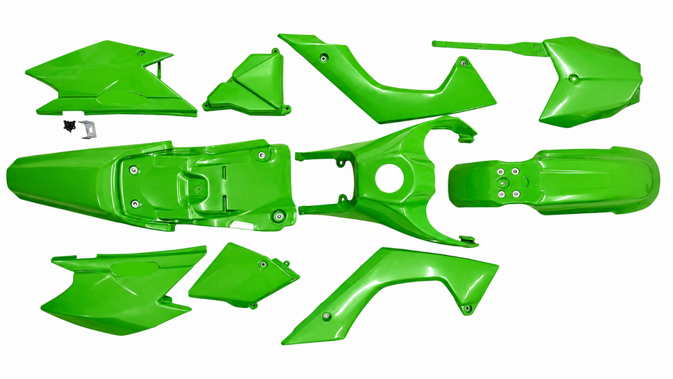 KLX140 Green Plastic Body Kit