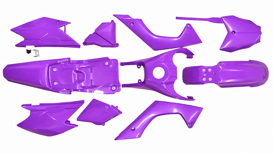 KLX140 Purple Plastic Body Kit