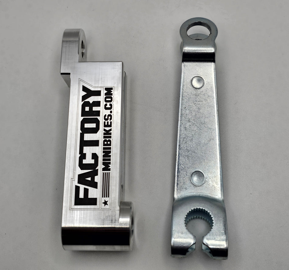 Brake Arm Delete Kit - KLX110 - Factory Minibikes