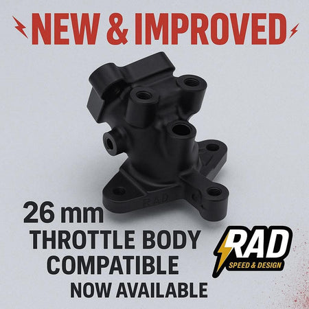 NEW!! V2 RAD CNC Intake Manifold - 2019+ CRF110 - Factory Minibikes
