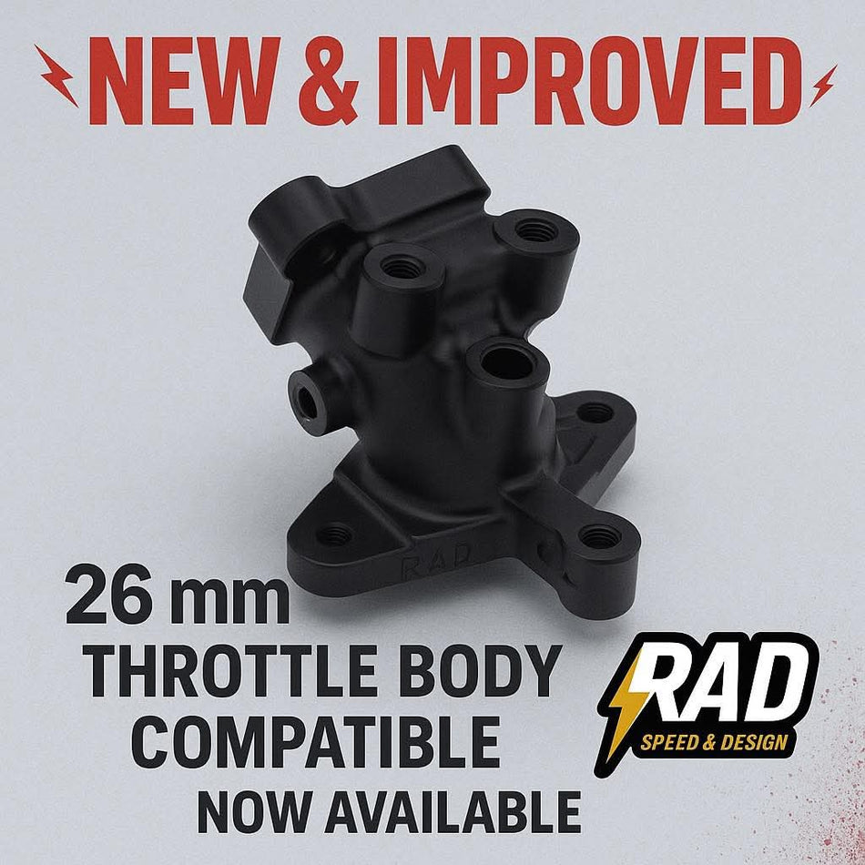 NEW!! V2 RAD CNC Intake Manifold - 2019+ CRF110 - Factory Minibikes