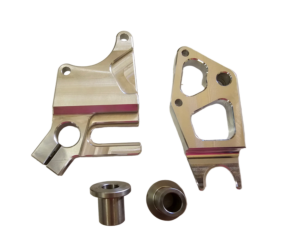 Billet Brake Adapter Kit for Formula Caliper & Master - Reeg MX Replica for CRF50 - Factory Minibikes