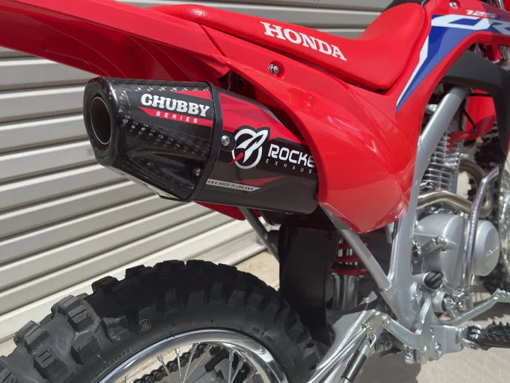 Rocket Exhaust Full System - Chubby Series - 2019+ CRF125F/FB - Factory Minibikes