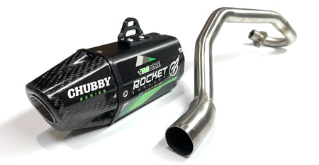 Rocket BIG BORE Full Exhaust System - Chubby Series - KLX110/L/R - Factory Minibikes