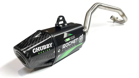 Rocket BIG BORE Full Exhaust System - Chubby Series - KLX110/L/R - Factory Minibikes