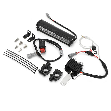 02-09 KLX110 Plug and Play LED Light Bar Kit - 3500 Lumens - Factory Minibikes