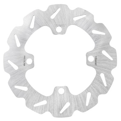 Tusk Stainless Steel Typhoon Brake Rotor - All KLX140 - Factory Minibikes
