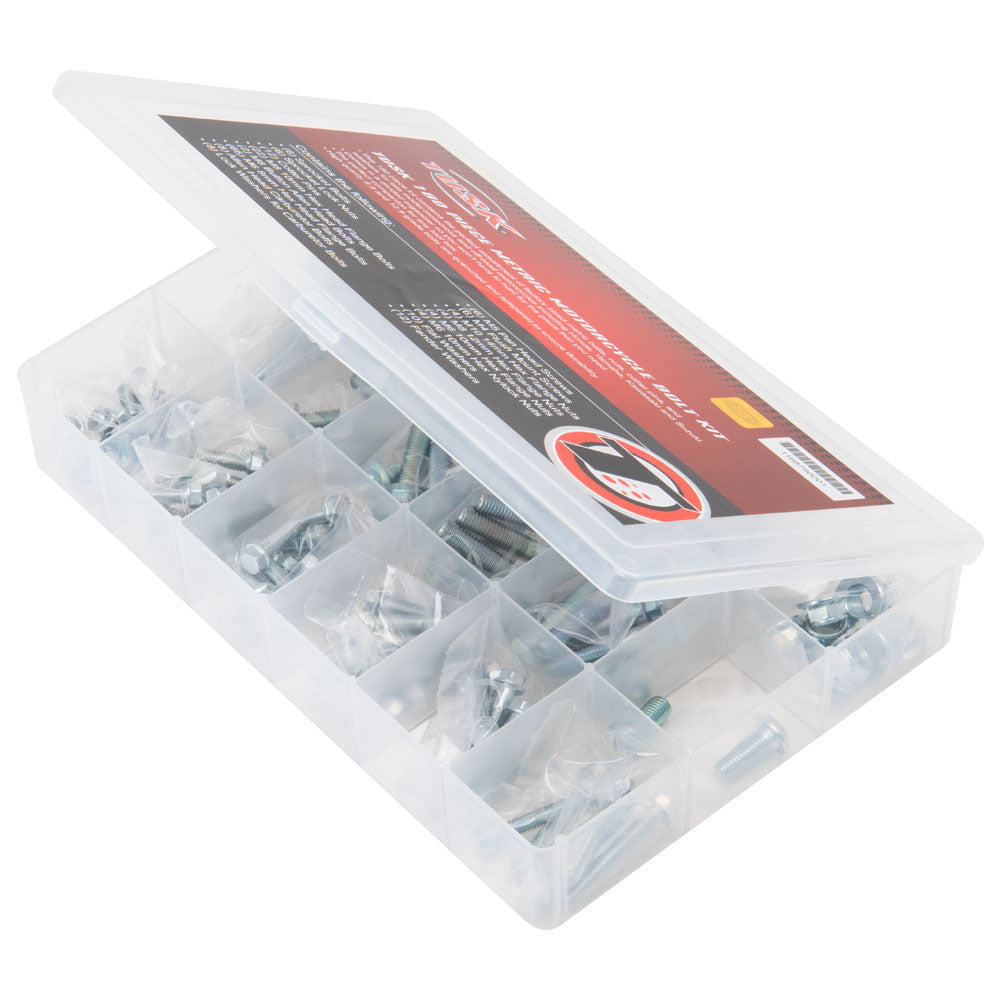 Tusk 180-Piece Metric Motorcycle Bolt Kit - Factory Minibikes