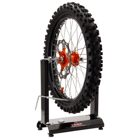 Tusk Motorcycle Wheel Balancing and Truing Stand - Factory Minibikes