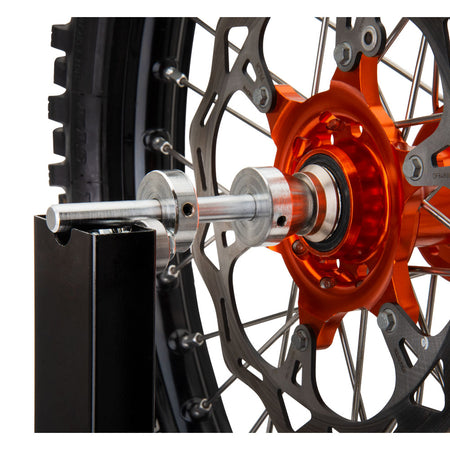 Tusk Motorcycle Wheel Balancing and Truing Stand - Factory Minibikes