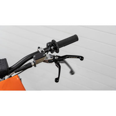 Tusk Folding Brake Lever - Black - Factory Minibikes