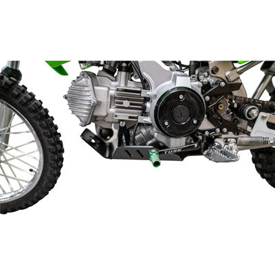 Tusk Aluminum Skid Plate - All KLX110/R/L - Factory Minibikes