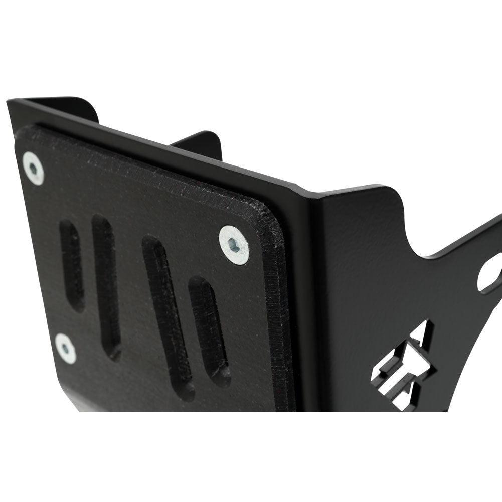Tusk Quiet Glide E-Motorcycle Skid Plate Black - Surron / Segway X160 X260 - Factory Minibikes