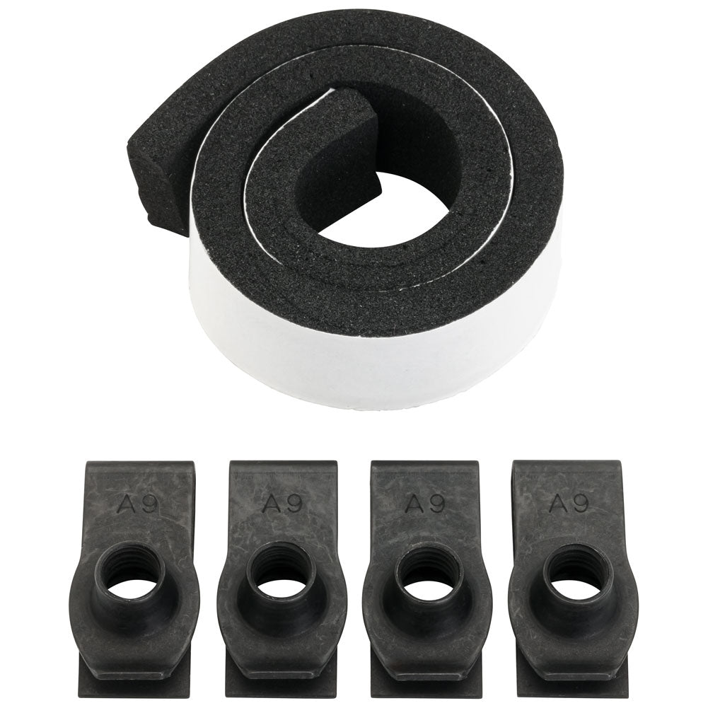 Tusk Quiet Glide E-Motorcycle Skid Plate Black - Surron / Segway X160 X260 - Factory Minibikes