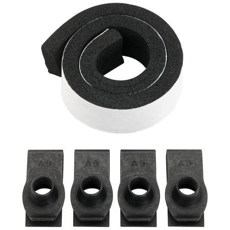 Tusk Quiet Glide E-Motorcycle Skid Plate Black - Surron / Segway X160 X260 - Factory Minibikes
