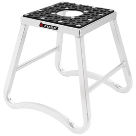 Tusk Aluminum MX Mini Stand - Black/Silver/Orange