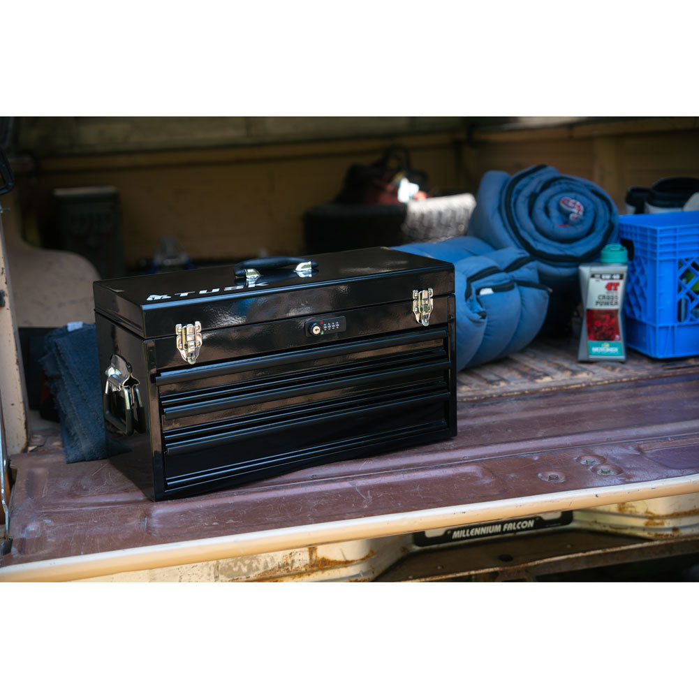 Tusk Moto Toolbox with 129-Piece Tool Set - Factory Minibikes