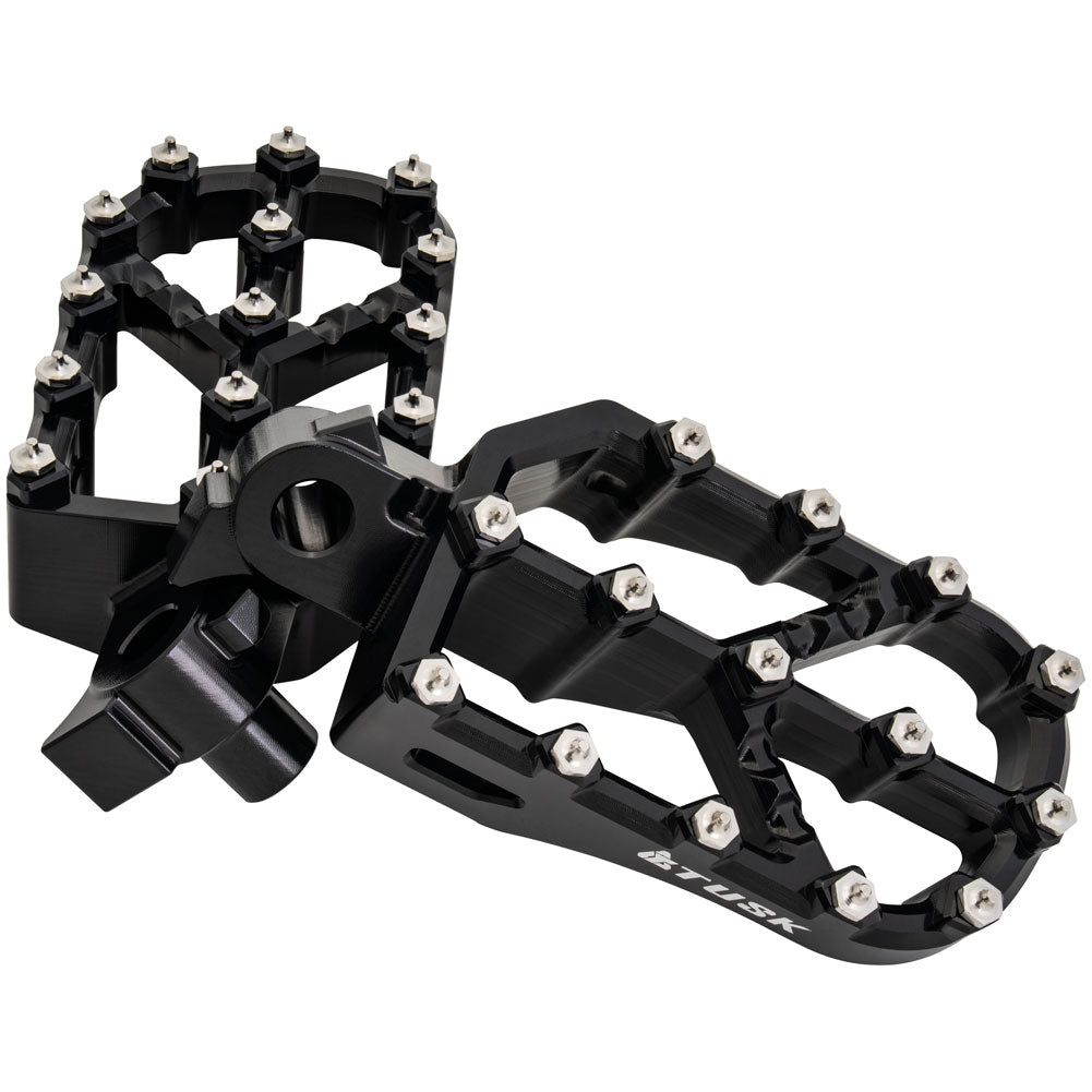 Tusk Strike Billet Moto Foot Pegs - YZ Style - Factory Minibikes