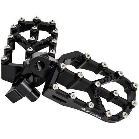 Tusk Strike Billet Moto Foot Pegs - YZ Style - Factory Minibikes