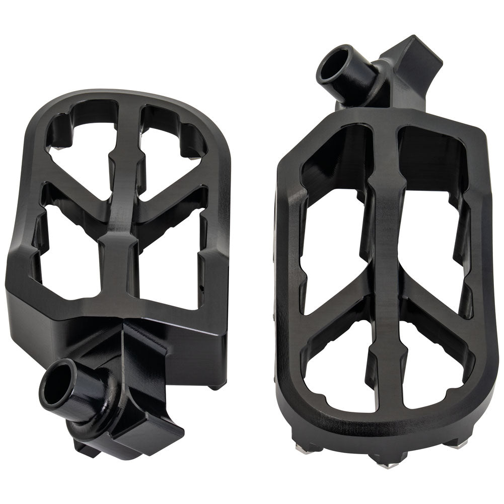 Tusk Strike Billet Moto Foot Pegs - YZ Style - Factory Minibikes