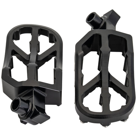 Tusk Strike Billet Moto Foot Pegs - YZ Style - Factory Minibikes