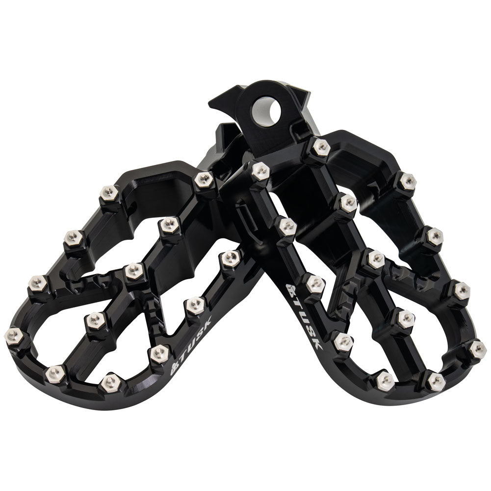 Tusk Strike Billet Moto Foot Pegs - YZ Style - Factory Minibikes