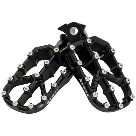 Tusk Strike Billet Moto Foot Pegs - YZ Style - Factory Minibikes