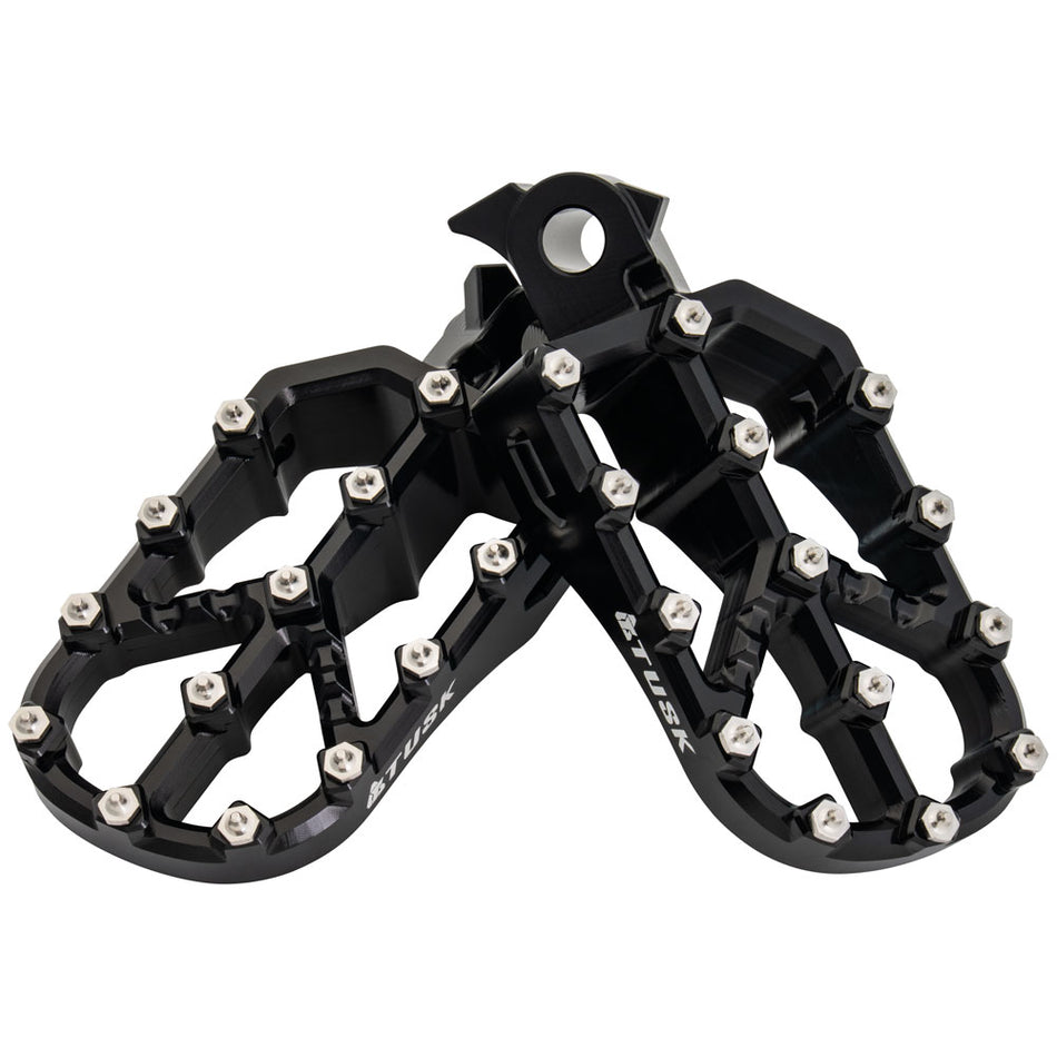 Tusk Strike Billet Moto Foot Pegs - YZ Style