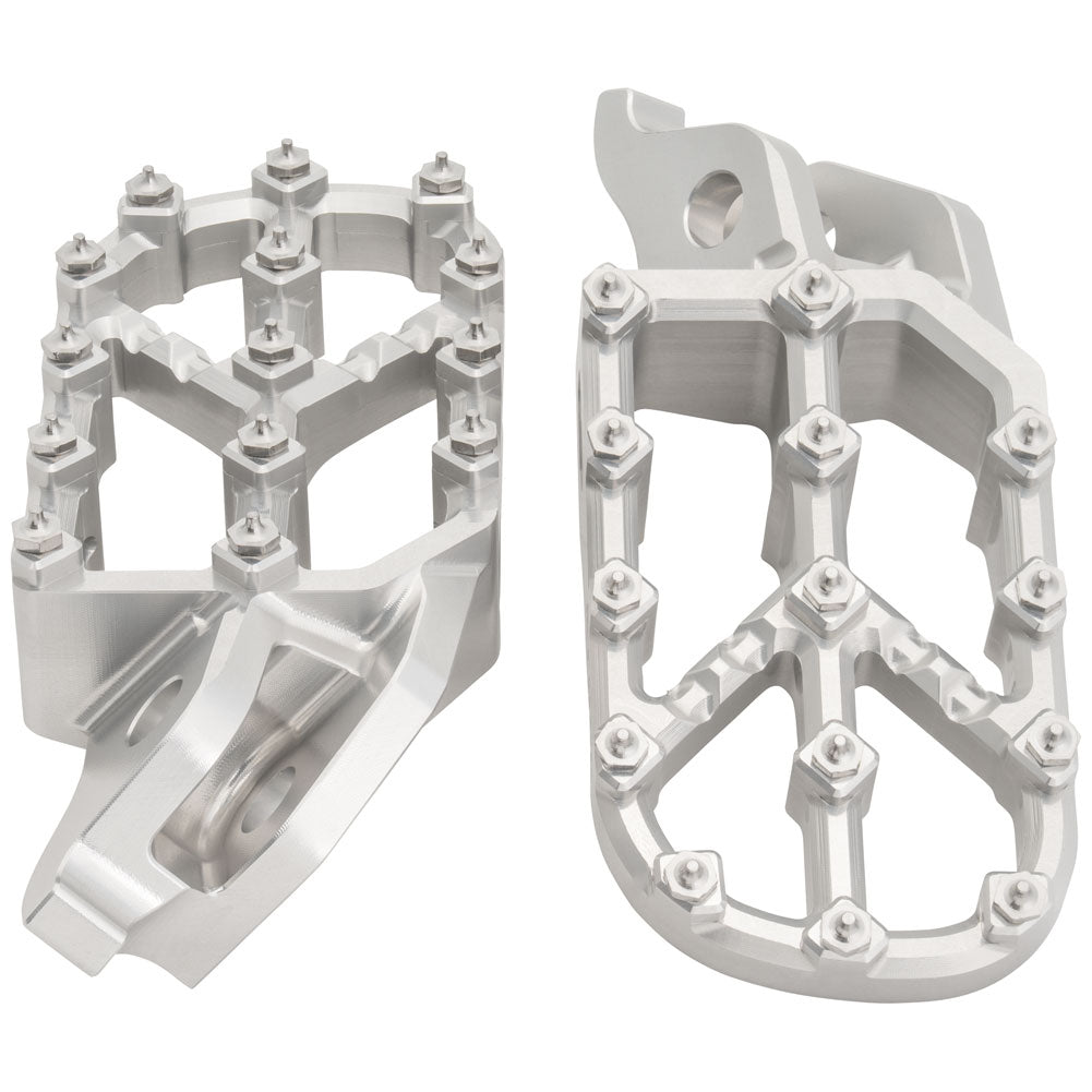 Tusk Strike Billet Moto Foot Pegs - YZ Style - Factory Minibikes
