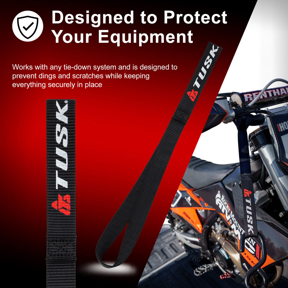 Tusk Soft Hook Tie-Down Extension Straps - Factory Minibikes