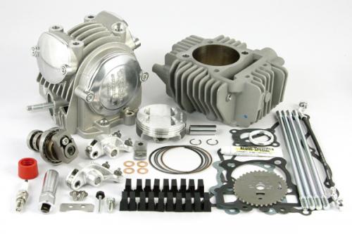 Super Head 4V +R 138cc Bore Up Kit - 2010+ KLX110/L - Factory Minibikes