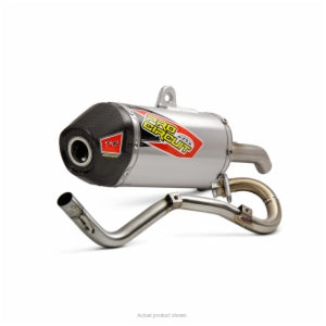 Pro Circuit T-6 Exhaust System - Carbon End Cap - 2019-Current CRF125F - Factory Minibikes
