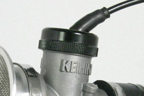Bent Top Carb Cap for PE28 - Takegawa - Factory Minibikes