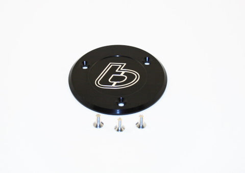 Manual Clutch Billet Cover - Black/Red/Yellow - Fits TB Parts/Modenas KLX110 Manual Clutch Cover - Factory Minibikes