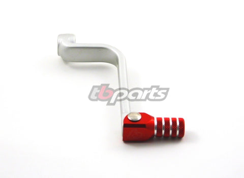 KLX110 Shifter '05-Up - Stock Length - Red Tip - TBW0749 - Factory Minibikes